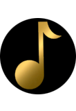 icon gold music